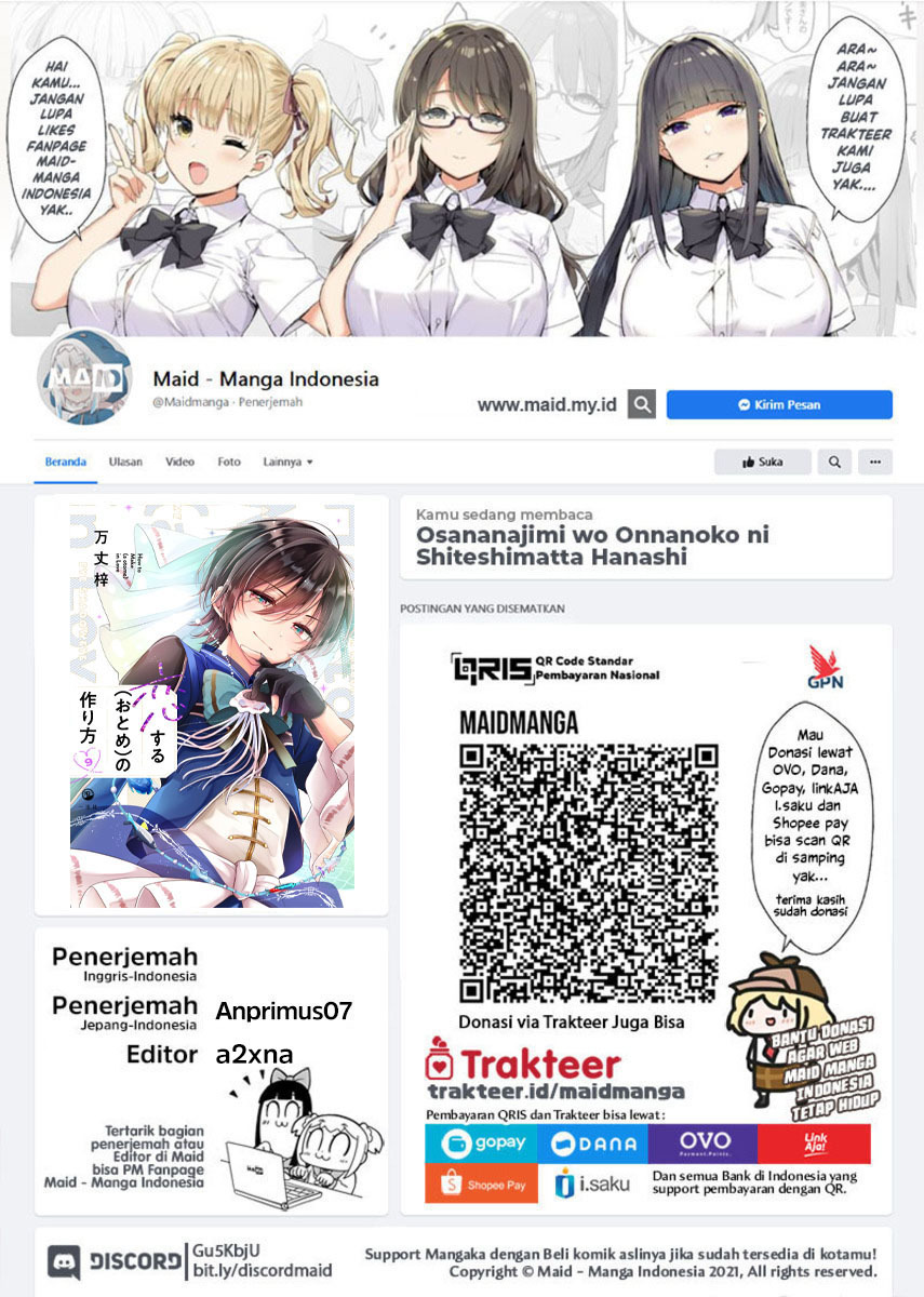 Osananajimi wo Onnanoko ni Shiteshimatta Hanashi Chapter 118 Bahasa Indonesia